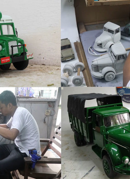 အိပ်မက်တွေကို ပုံဖော်ထုဆစ်နေသူ