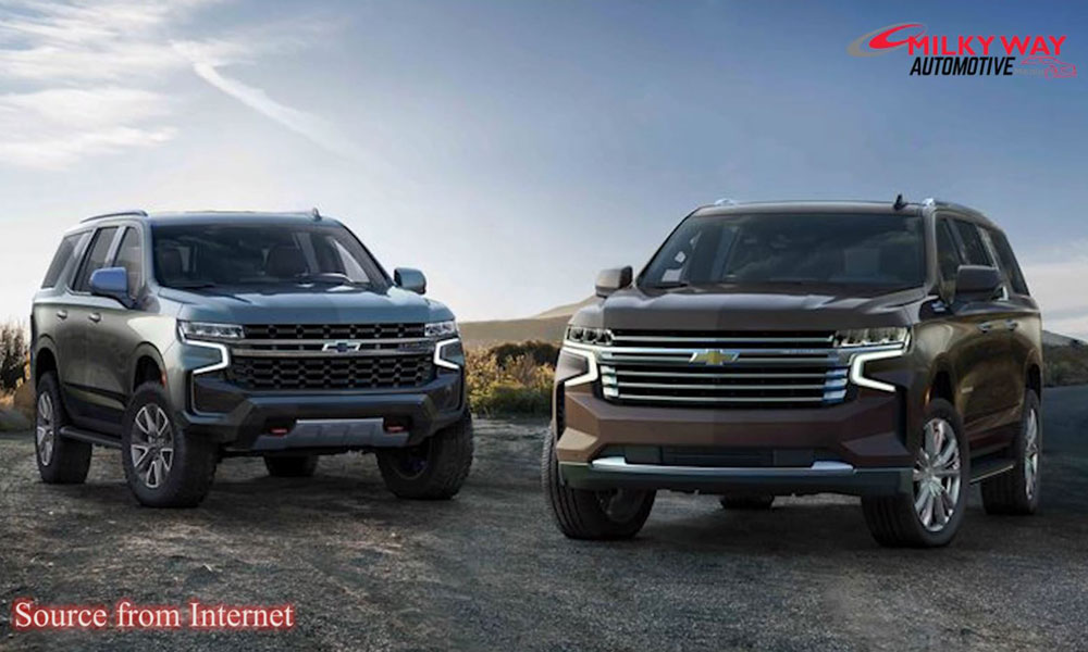 2021 မော်ဒယ် Suburban and Tahoe ကားသစ်နှစ်စီးကို မိတ်ဆက်ခဲ့တဲ့ Chevrolet