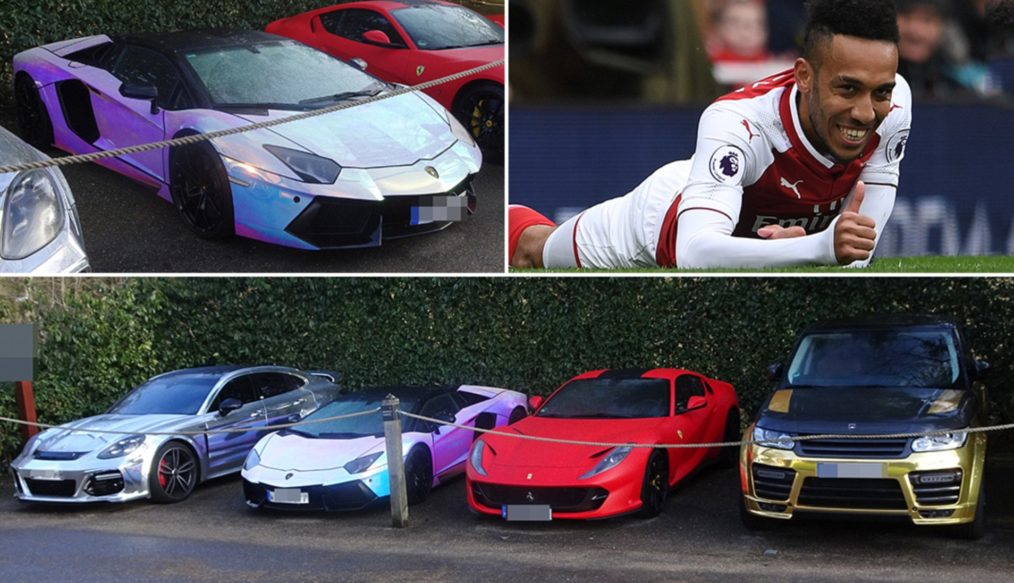 အာဆင်နယ်တိုက်စစ်မှူးအူဘာမီယန်းစုဆောင်းထားတဲ့ တန်ဖိုးကြီးကားများ