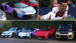 အာဆင်နယ်တိုက်စစ်မှူးအူဘာမီယန်းစုဆောင်းထားတဲ့ တန်ဖိုးကြီးကားများ